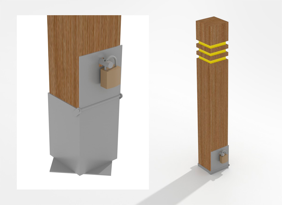 Bollard Ground Sockets