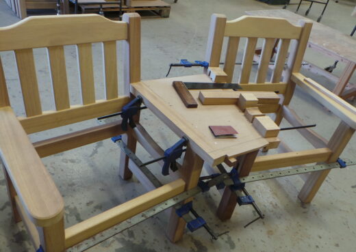 Helmsley Companion Bench producing the seats