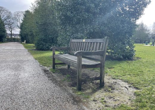 Probably the oldest bench in East Park