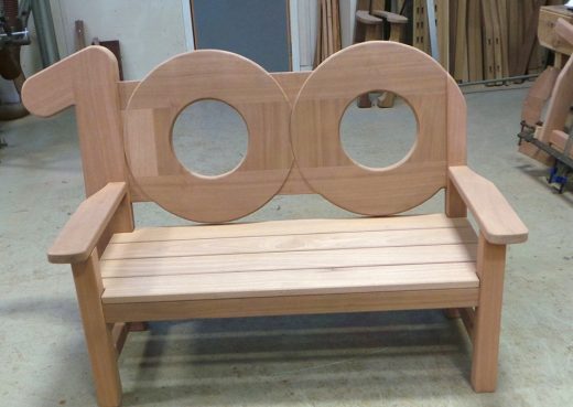 WE100 bench in production