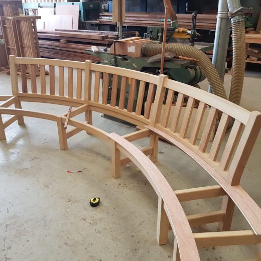 Constructing the Berlin bench