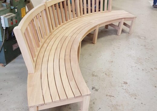 Ready for export, the Berlin bench