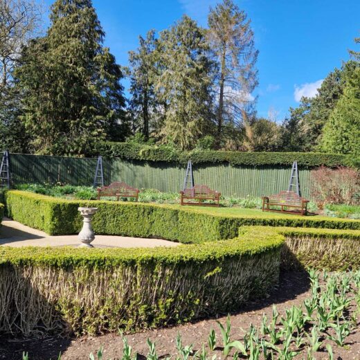 Our Obelisks at Burnby Hall Gardens