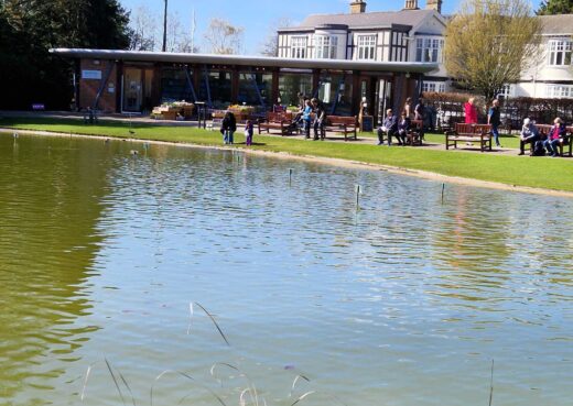 A line of our Benches at Burnby Hall