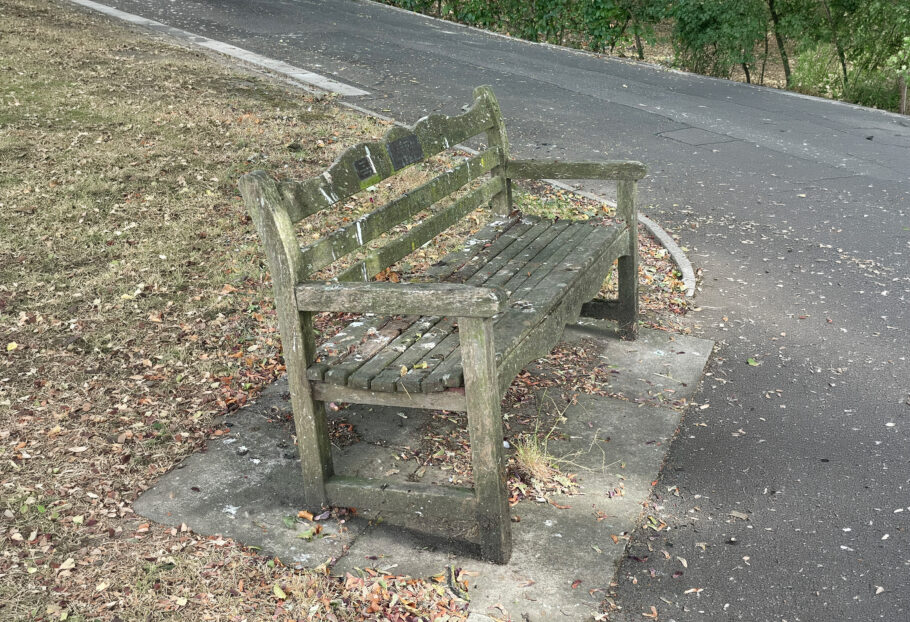 The oldest Memorial Bench by Woodcraft UK