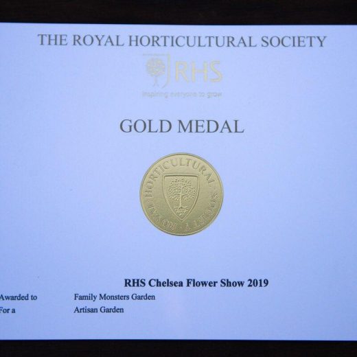 Gold Medal for Artisan Garden at RHS Chelsea Flower Show 2019