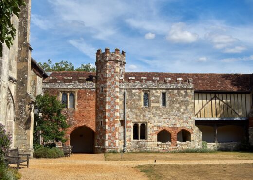 Ambulatory entrance Hospital of St Cross Winchester