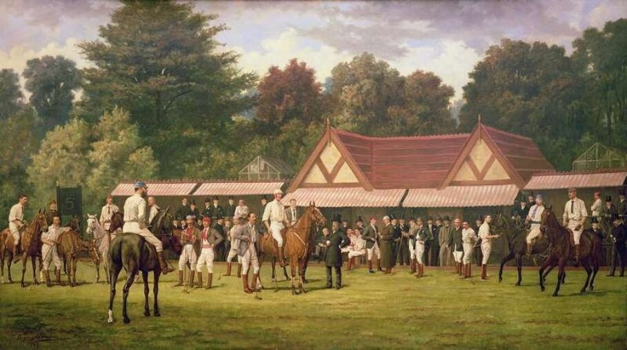 Henry Jamyn Brooks Polo at Hurlingham 1890