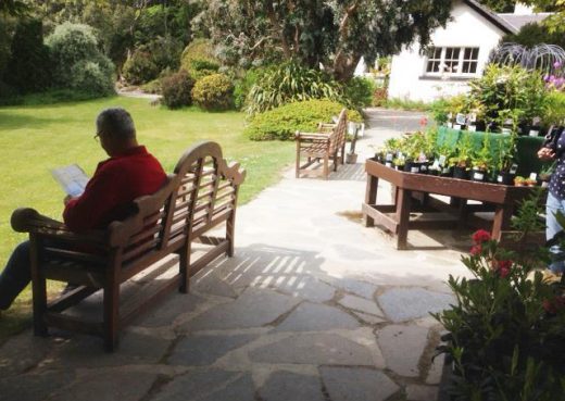 in the grounds of Inverewe our Lutyens benches