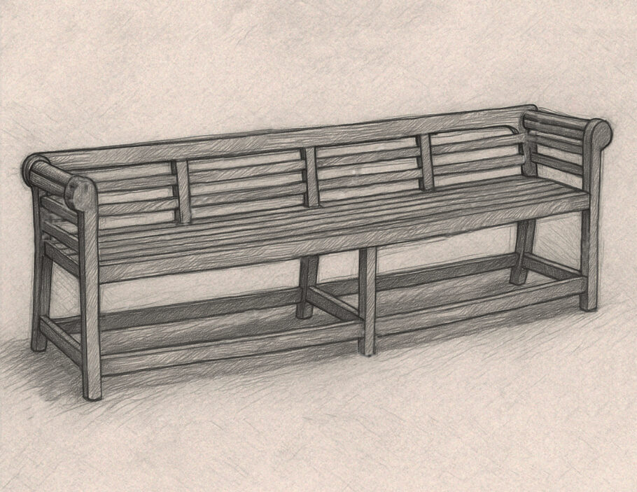 Drawing of the Low Back Lutyens