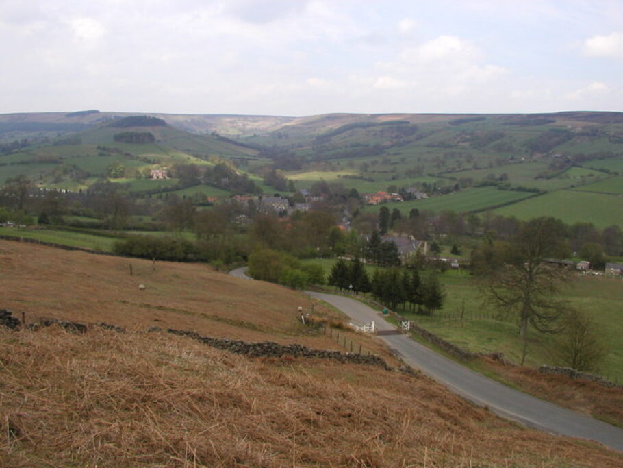 The view towards Rosedale Abbey geograph org uk 278515