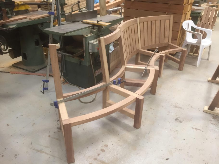 A prototype of the Saltwick designer bench range 