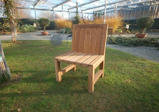 The single seater Saltwick bench