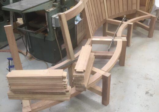 The Saltwick designer bench prototype