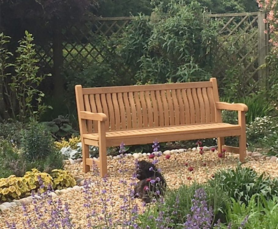 A great tribute from a customer for our Scarborough Memorial Bench