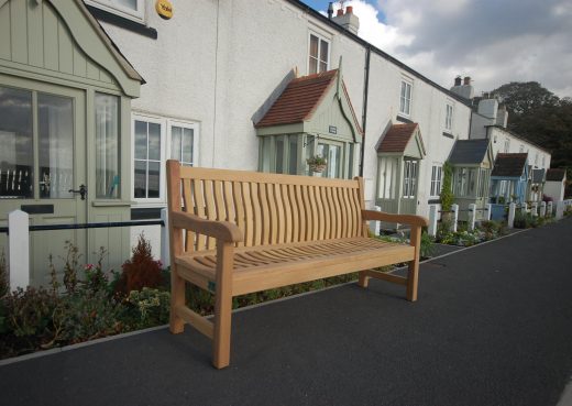 The Scarborough wooden bench