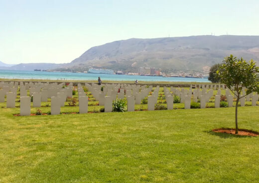 Souda bay war cemetery in crete