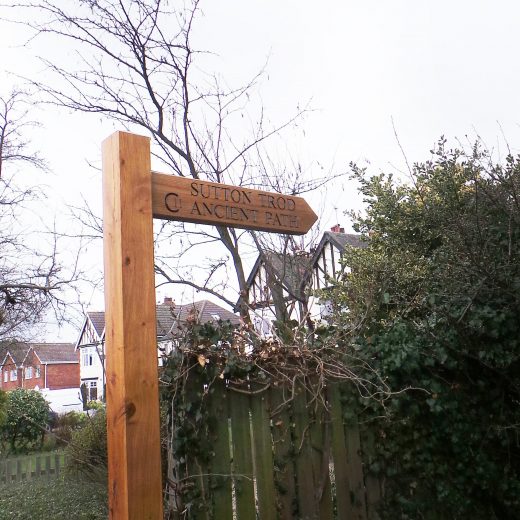 Fingerpost At Sutton trod