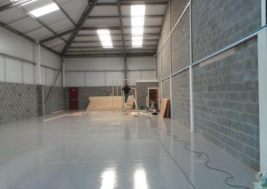 Empty workshop