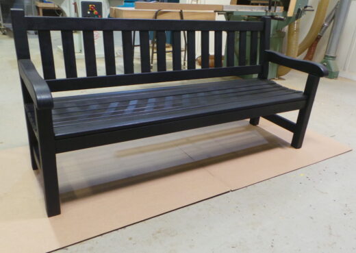 The Black Powder Coated York Bench