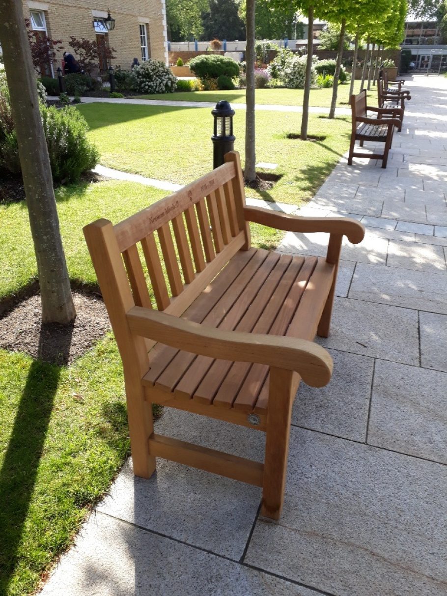 The York bench at the Royal Hospital Chelsea