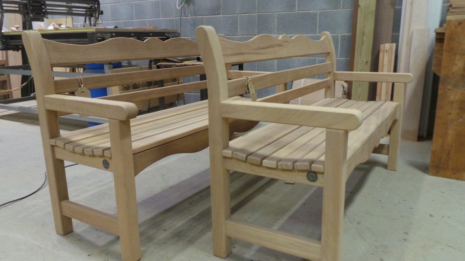 5 foot Beverley Benches destined for East Park in Hull