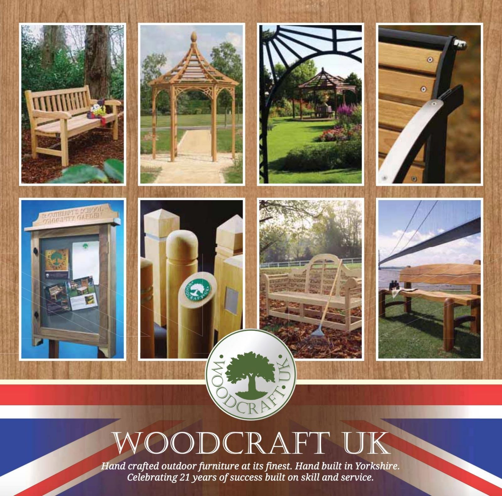 Woodcraft 2012 wooden garden furniture brochure Woodcraft UK