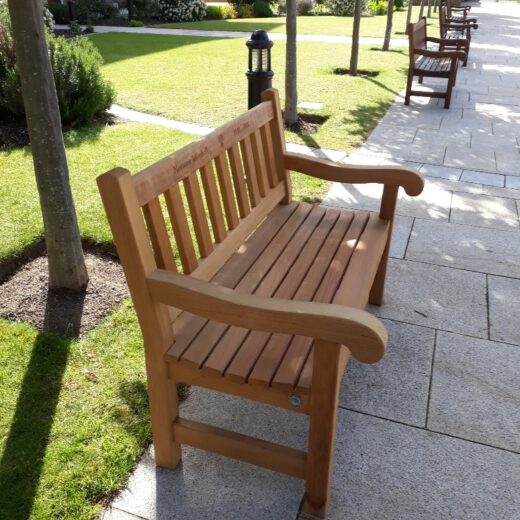The York bench at the Royal Hospital Chelsea
