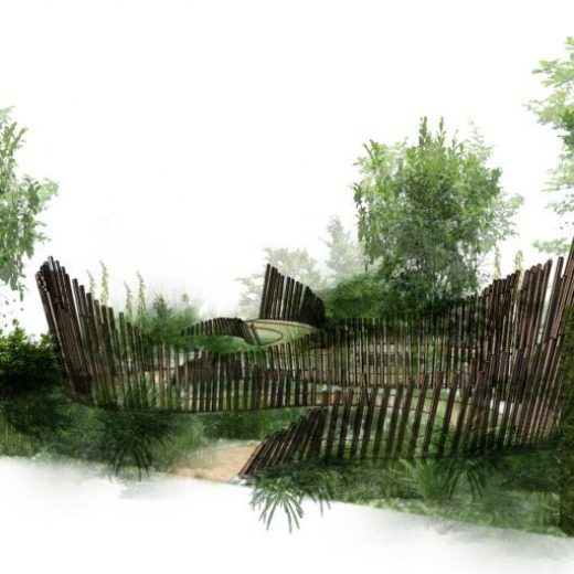 Artists impression of garden: Calm in Chaos