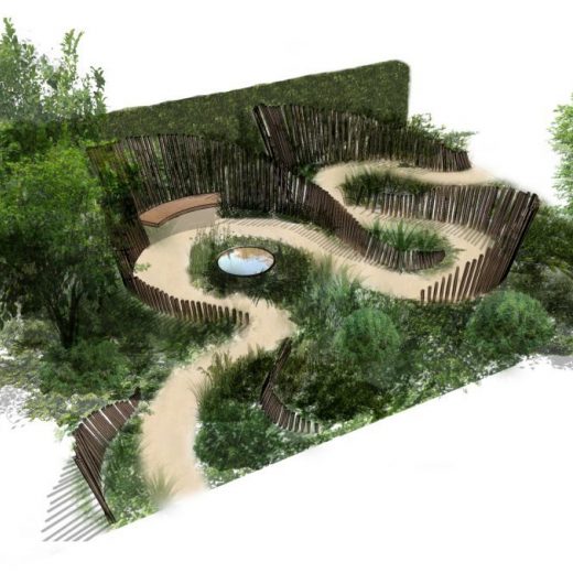 Artists impression of our bench in situ 