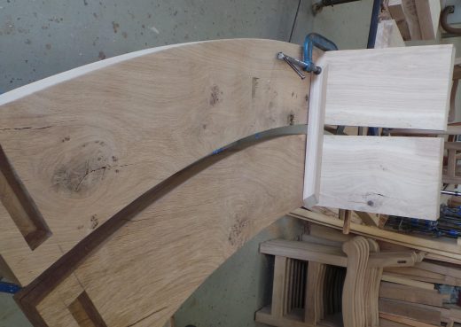 Bespoke bench coming together
