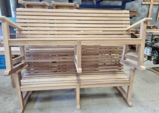 Bespoke benches made for Regent's Park London