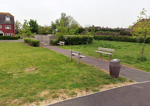 Our Staxton benches at Badger Heights today