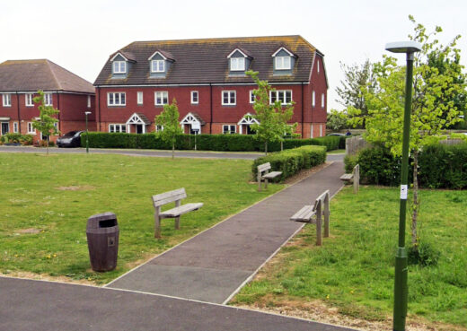 New picture of our Staxton benches at Badger Heights
