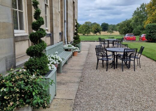 Perfect for outdoor seating the Saltmarshe Bench