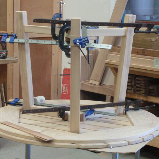 Clamping the frame
