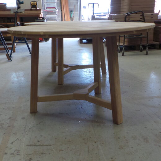 Garden tables fully constructed in our workshop