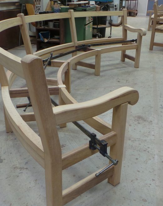 New Curved Mendip style bench