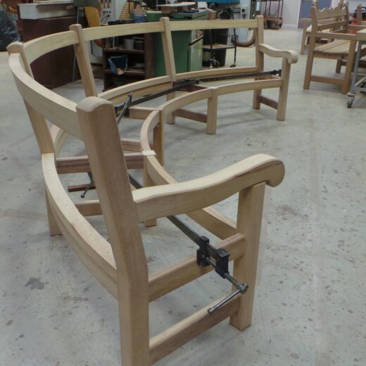 New Curved Mendip style bench