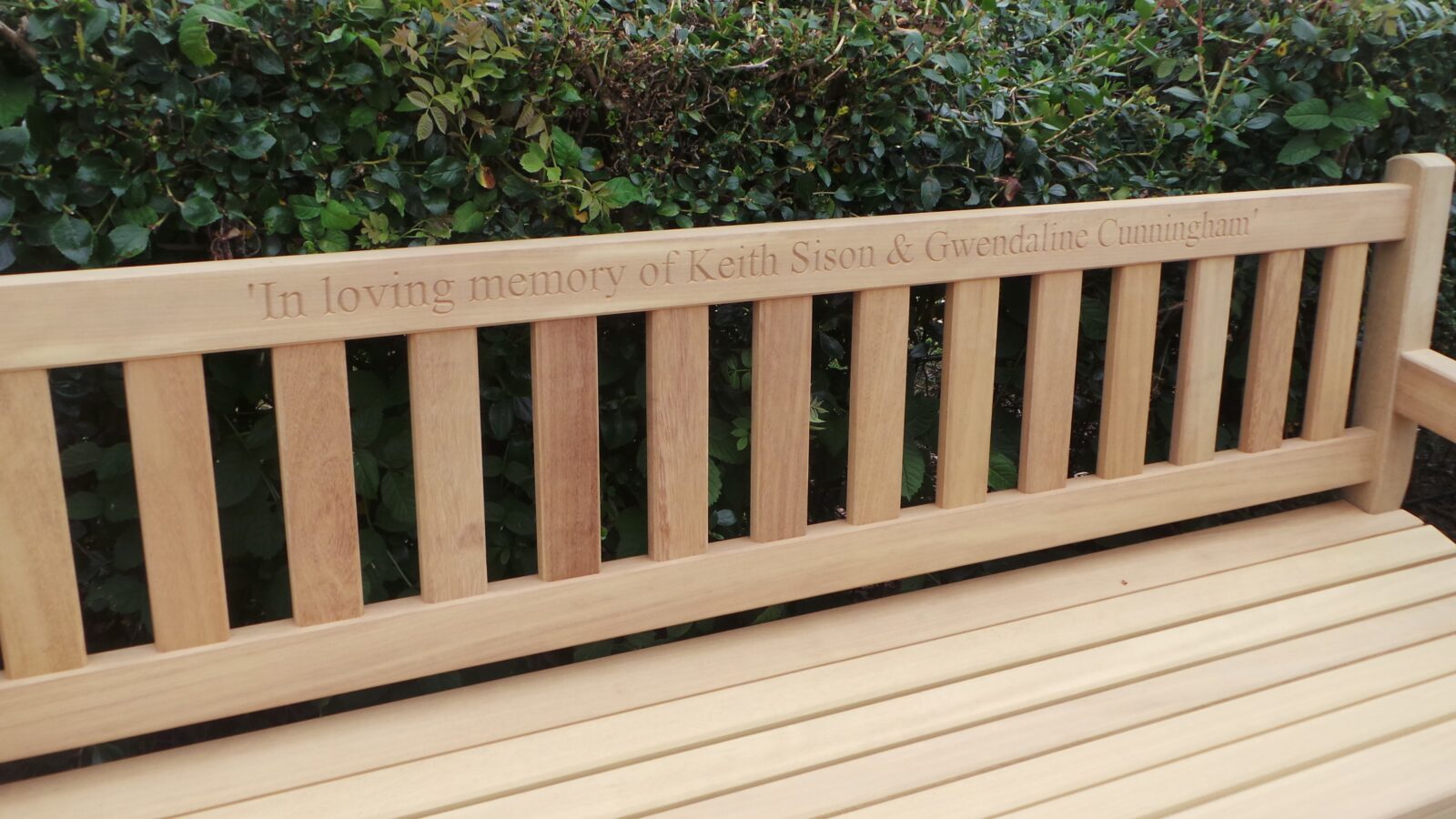 Three brand new memorial benches are being installed in East Park in