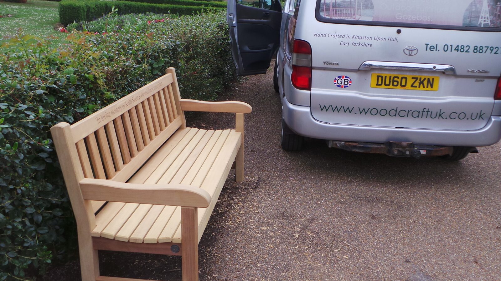 Three brand new memorial benches are being installed in East Park in
