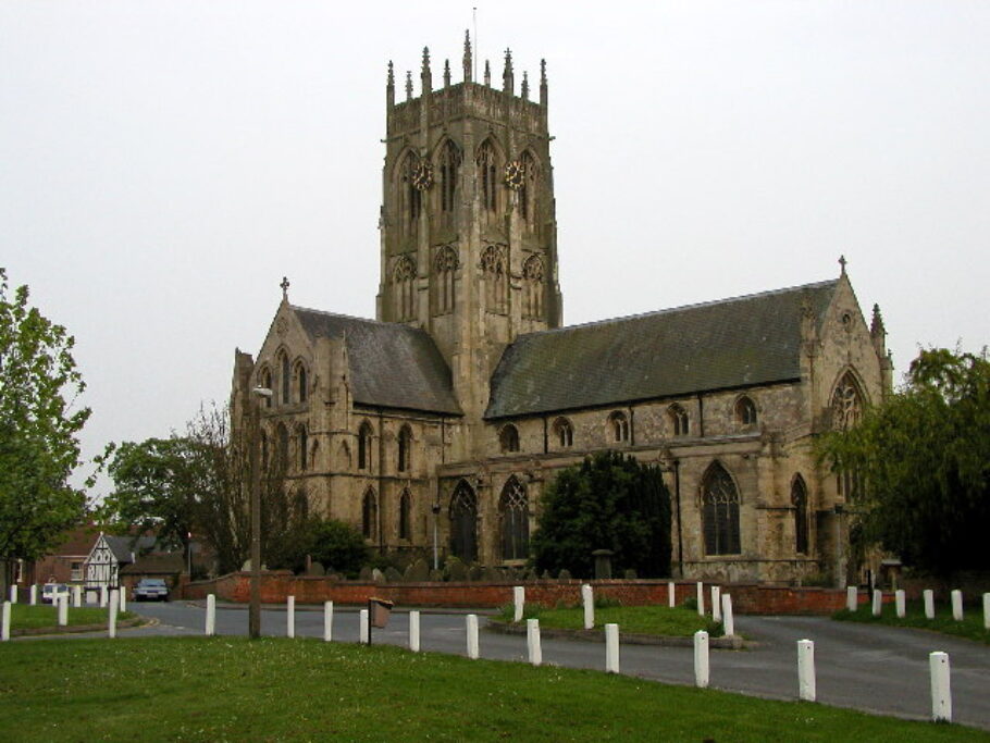 Hedon Church from Market Hill