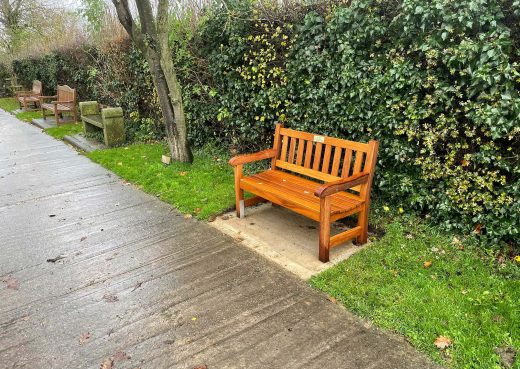 Our York memorial bench