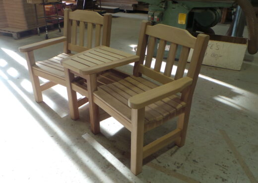 Helmsley Bench ready for transportation