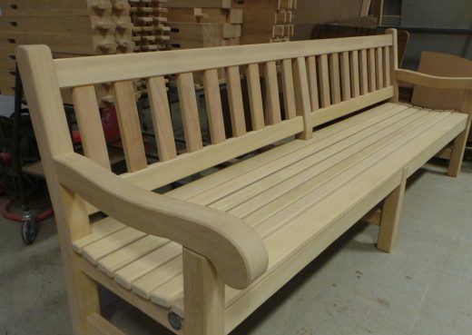 8ft Mendip bench for Royal Parks London