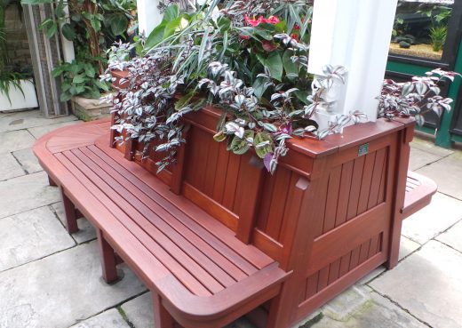 Bespoke bench and planting system