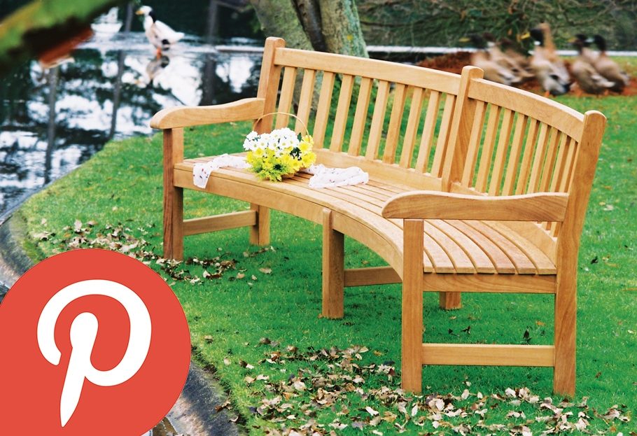 Our Memorial Benches are now on Pinterest