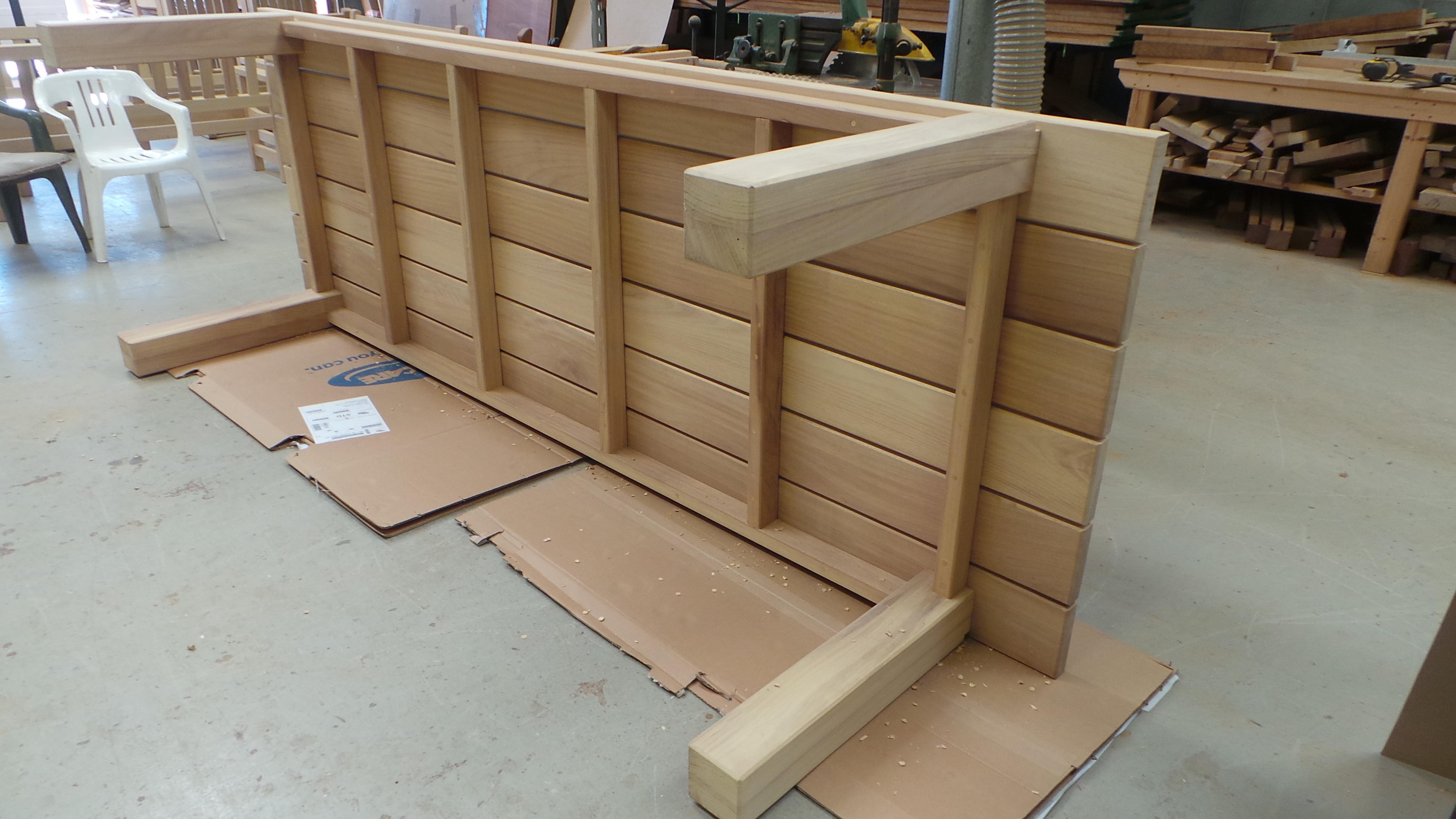 We made a large bespoke dining table delivered to Portugal Woodcraft UK