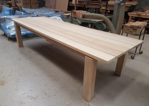 Large 3.25 meter dining table