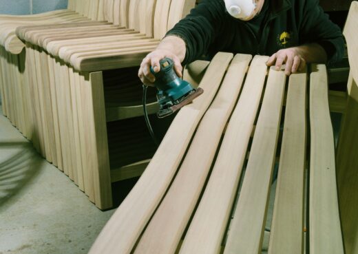 Garry planing the Waveform seat